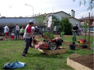 Realizzazione dell’orto didattico “Il giardino degli olmi” 2008
